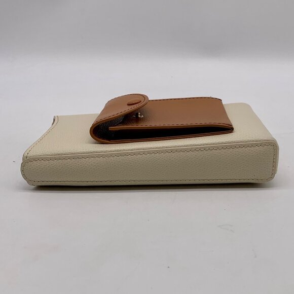 Cafune Camber Cream and Camel Italian Leather Sling - Picture 3 of 12